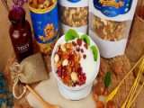  ngũ cốc granola, bánh ăn kiêng, gạo lứt, các loại hoa quả mix dẻo