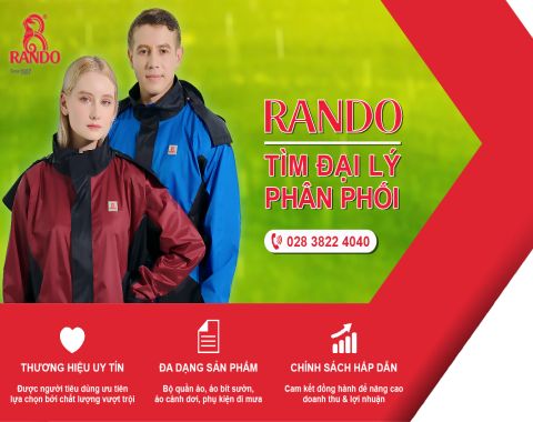  áo mưa rando,rando tìm đại lý phân phối áo mưa