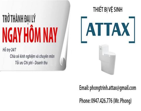 Tìm đại lý, tìm nhà phân phối thiết bị vệ sinh Attax ở Gia Lai