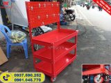 đại lý xe đẩy dụng cụ,xe đẩy đồ nghề,xe đựng đồ nghề,xe đựng dụng cụ,xe đẩy 3 ngăn,xe đẩy 3 ngăn giá treo