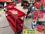 đại lý xe đẩy dụng cụ,xe đựng dụng cụ,xe đẩy dụng cụ 3 ngăn,xe đẩy 3 ngăn,xe đẩy đồ nghề,xe đựng đồ nghề