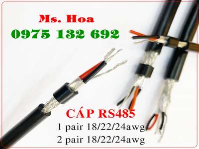 đại lý cáp tín hiệu rs485,dây tín hiệu rs485,altek kabel,rs485 22awg,rs485 18awg,rs485 24awg,rs485 1 pair,rs485 2 pair