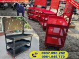 đại lý xe đẩy dụng cụ,xe đẩy đồ nghề,xe đẩy cơ khí,xe đẩy 3 ngăn,xe đẩy 4 ngăn